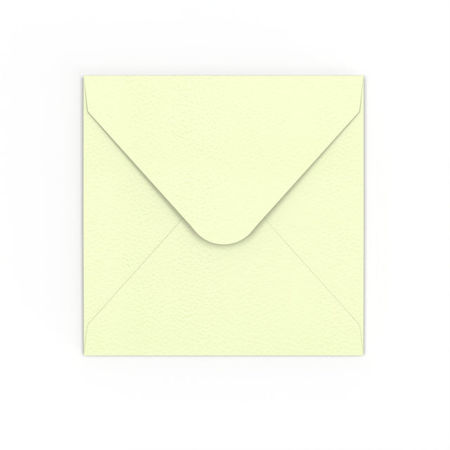 Ivory Envelope Hammered Texture 155x155 mm