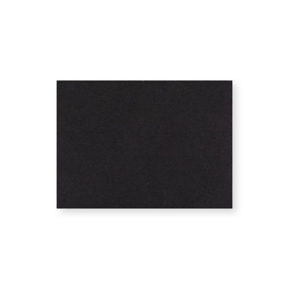 Black Gummed V-Flap Greeting Card Envelope (70 x 100mm)