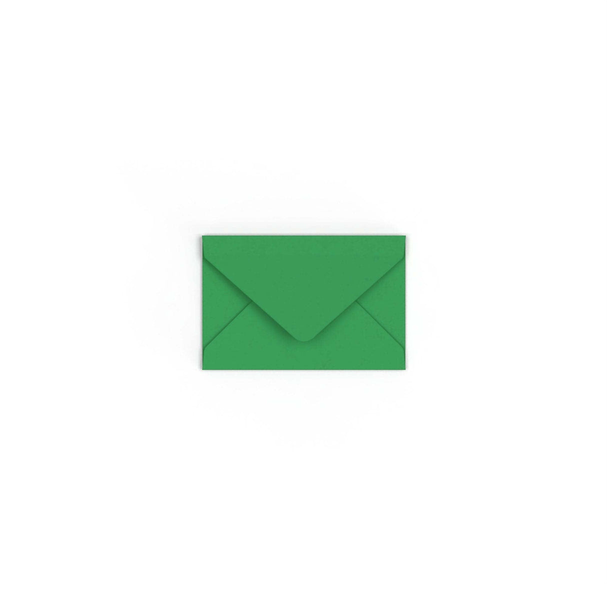 Kelly Green British Made Gummed Envelope (62 x 94mm)