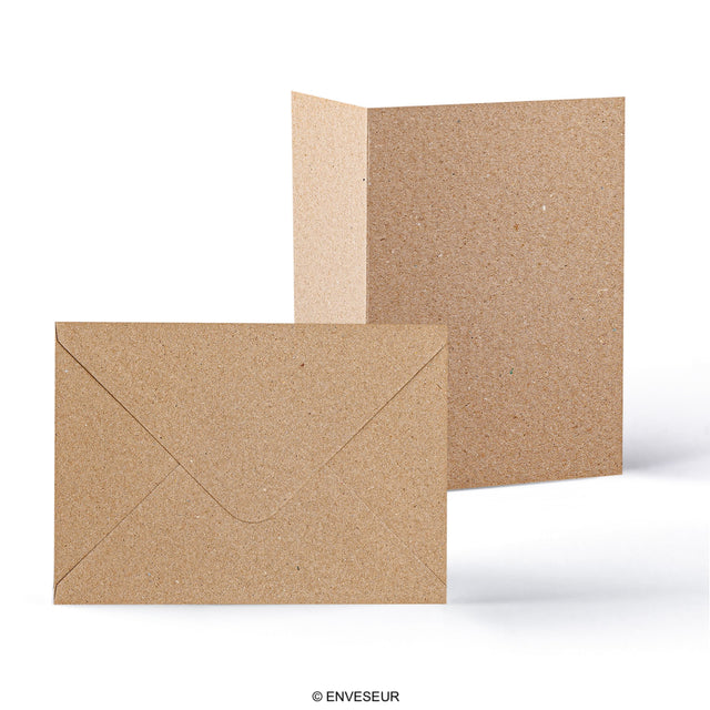 Kraft Cards & Envelopes Pack