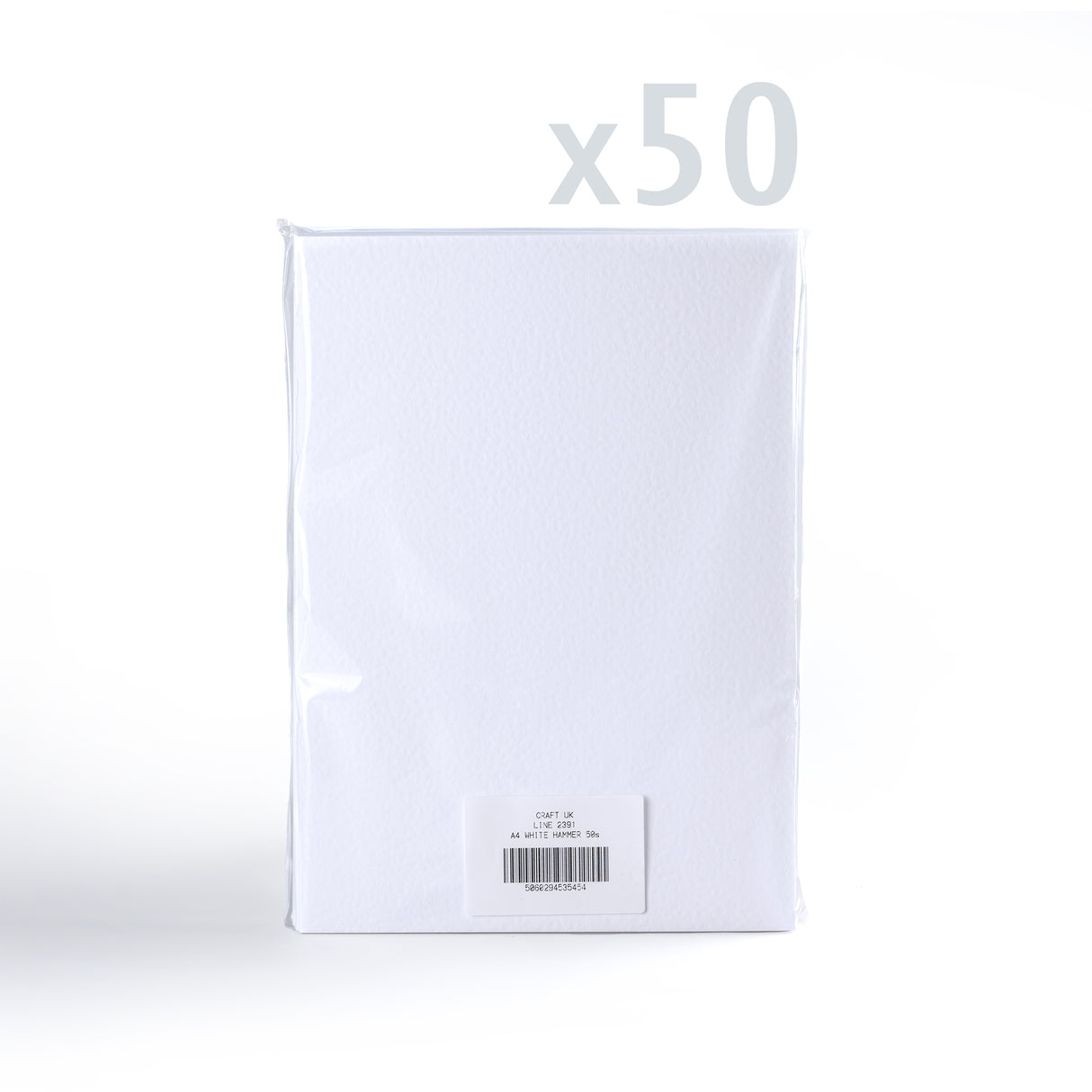 Hammered Card 300gsm Pack of 50pcs