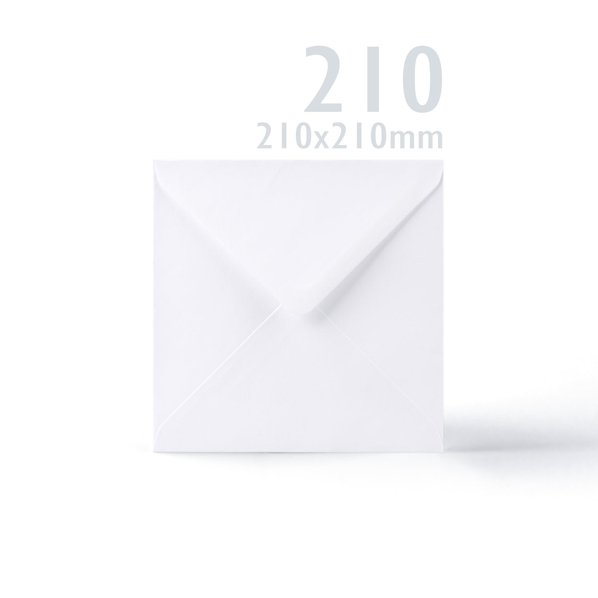 White Smooth Card 300gsm & Envelopes 100gsm Pack