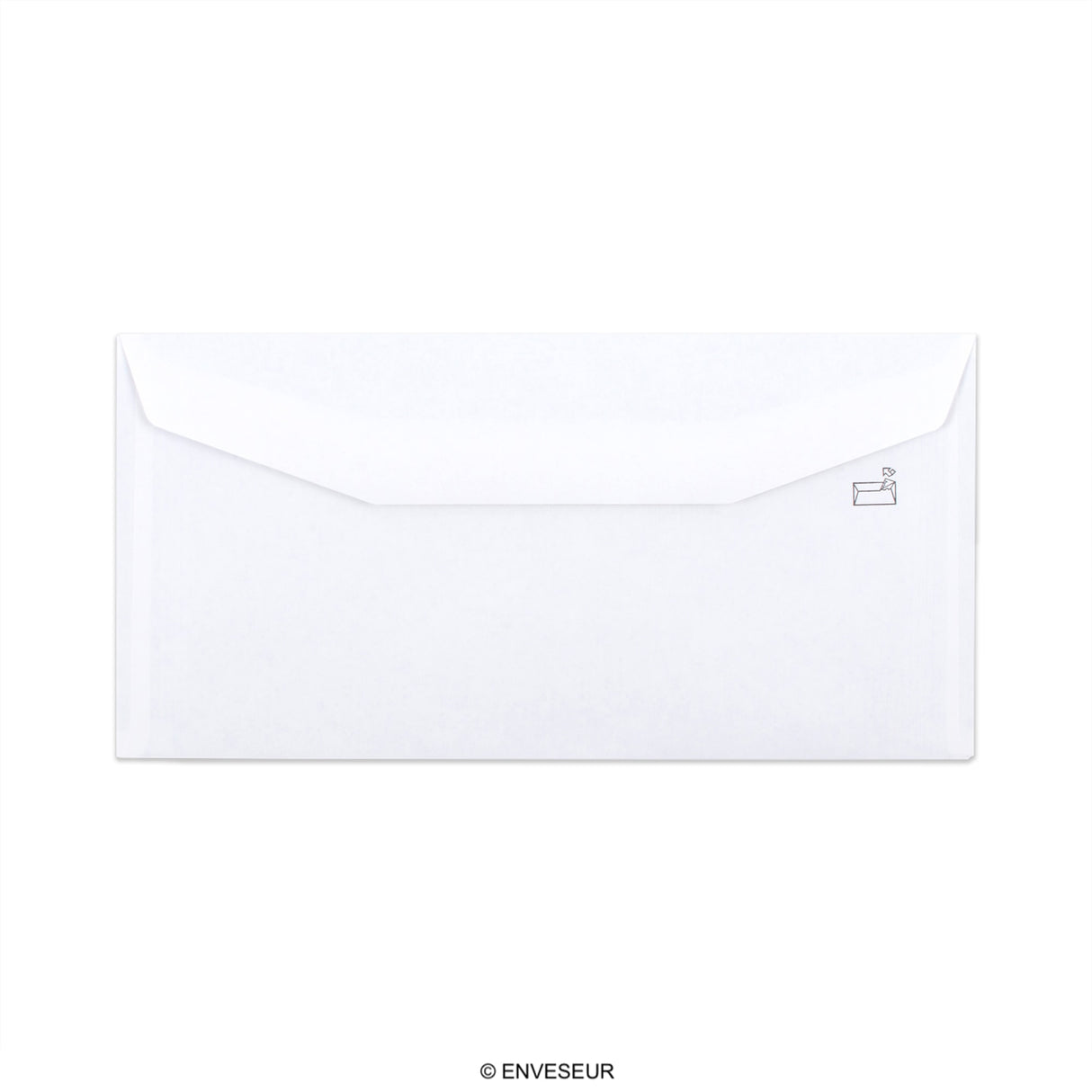 White Envelope with Internal Opacity 110x220 mm (DL) 80gsm
