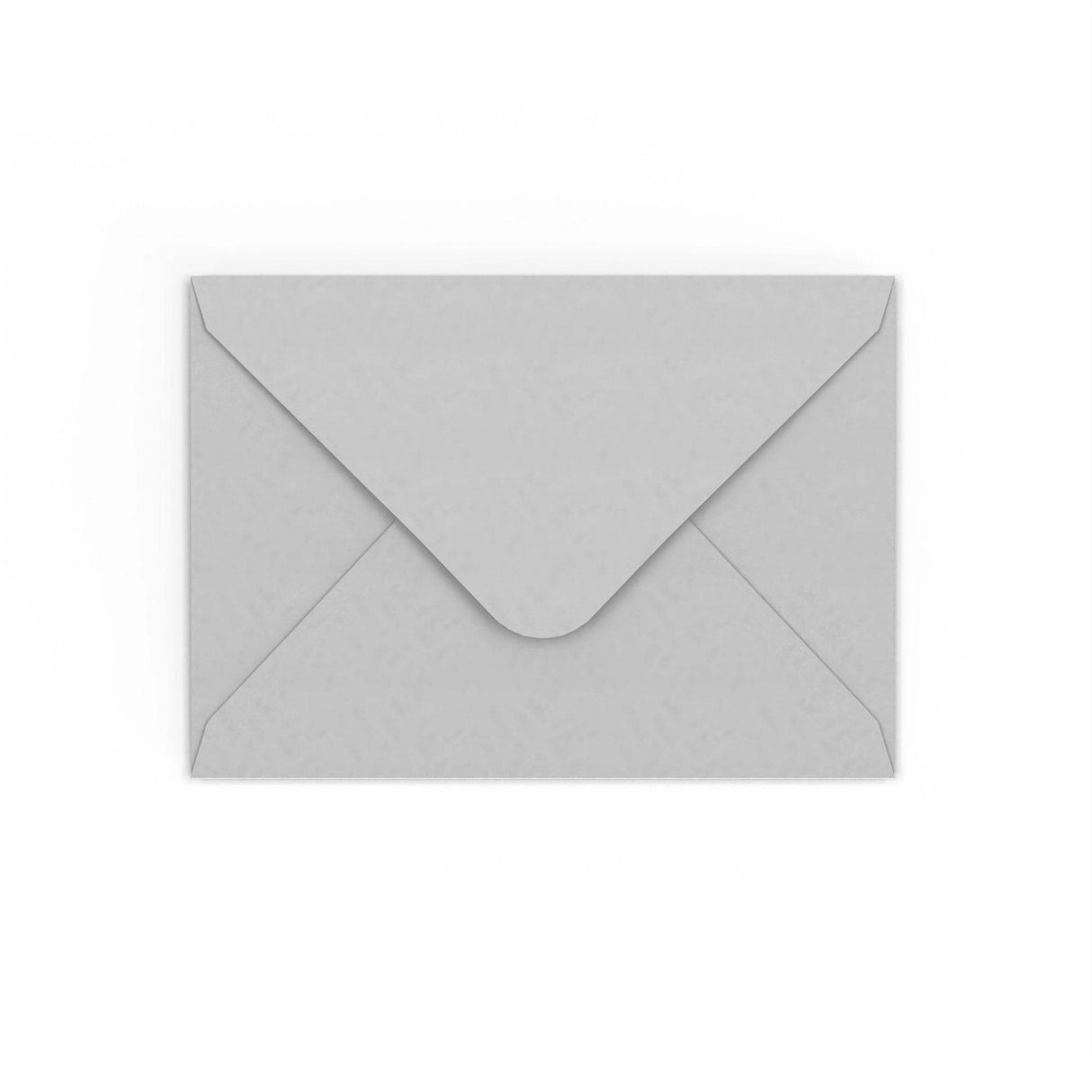 Pale Grey Gummed V-Flap Envelope (125 x 175mm)