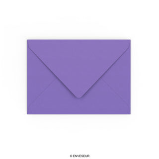 Purple Gummed V-Flap Envelope (133 x 184mm)