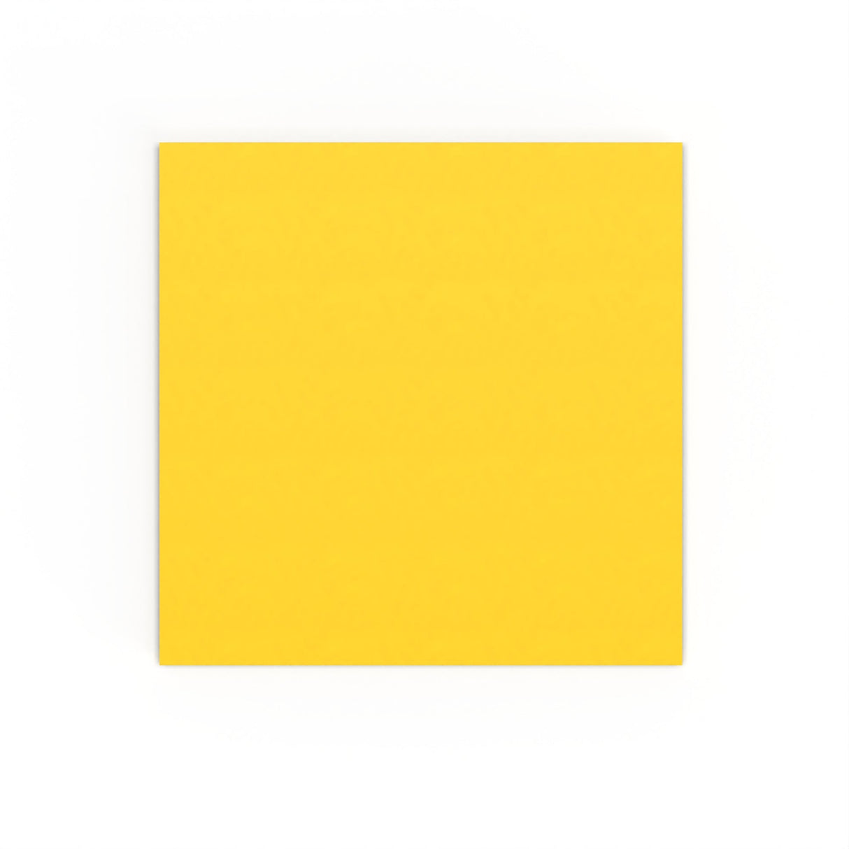 Mid Yellow Gummed V-Flap Envelope (155 x 155mm)