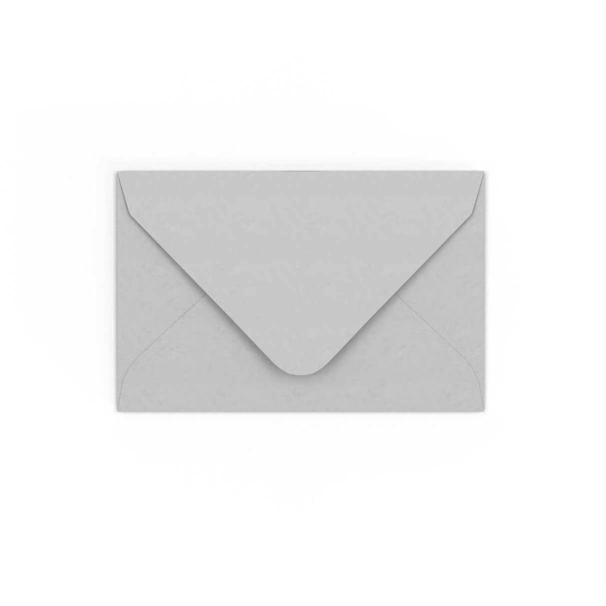 Pale Grey Gummed V-Flap Envelope (65 x 94mm)