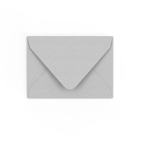 C7 Pale Grey Gummed V-Flap Envelope (82 x 113mm)
