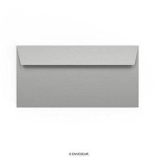 DL Silver Peel & Seal Coloured Envelope (110 x 220mm)