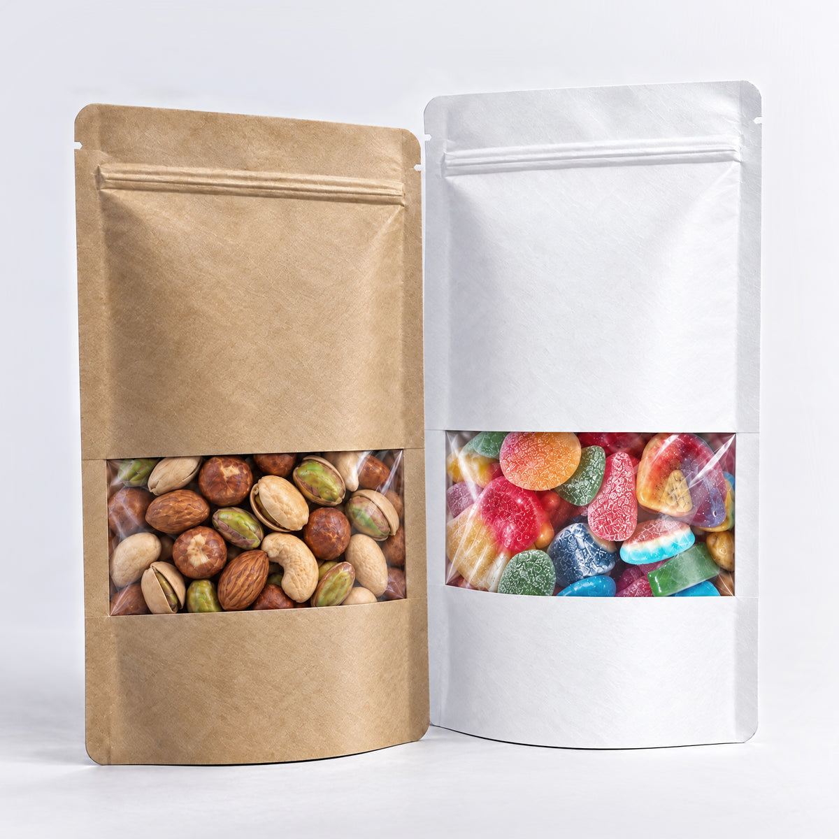 Kraft Food Pouch Bags