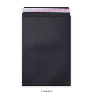 C3 Black Luxury Peel & Seal Envelope (457 x 324mm)