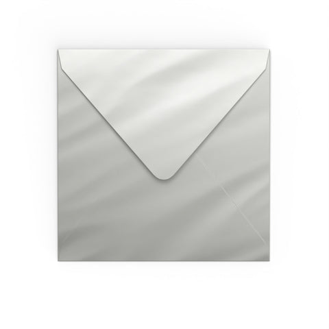 Mirror Finish Envelopes Silver 160 x 160 mm