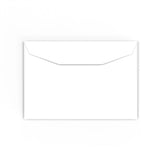 C6 White Opaque Gummed Business Envelope (114 x 162mm)