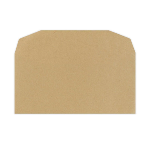 DL Manila Brown Gummed Business Envelope (110 x 220mm)