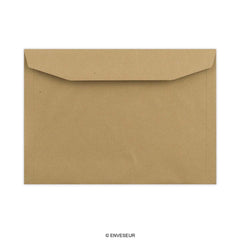 C5 Manila Brown Gummed Mailing Envelope (162 x 229mm)