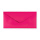 DL Fuschia Pink Gummed V-Flap Envelope (110 x 220mm)
