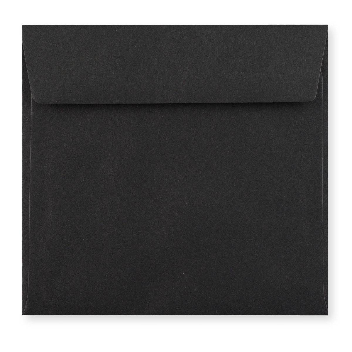 Black Coloured Peel & Seal Envelope (170 x 170mm)