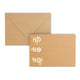 Christmas Envelopes HO HO HO Fleck 162 x 229 mm (C5) Gummed