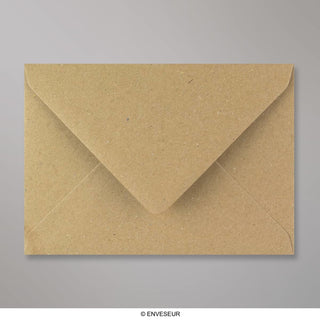 114x162 mm (C6) Fleck Kraft Envelope