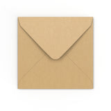 Fleck Recycled Gummed V-Flap Envelope (130 x 130mm)