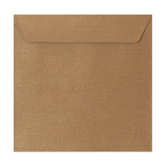 Textured Envelopes Bronze 155 x 155 mm