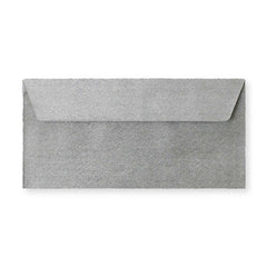 Textured Envelopes Silver 110 x 220 mm (DL)