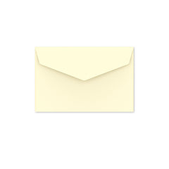 V-Flap Peel and Seal Envelopes Ivory 62 x 94 mm