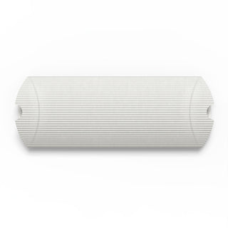 Corrugated Pillow Boxes Silver 220 x 110 mm (DL)