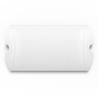 Corrugated Pillow Boxes White 229 x 162 mm (C5)