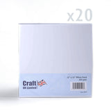 300x300 White Premier Card 250gsm Pack