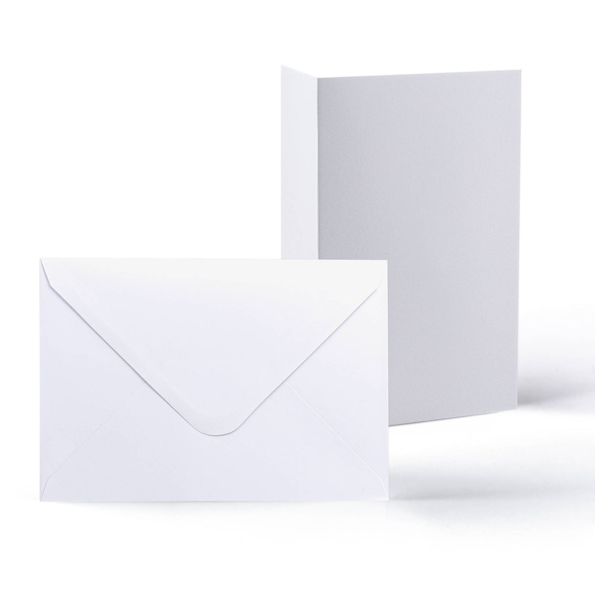 White Smooth Cards & Envelopes Pack