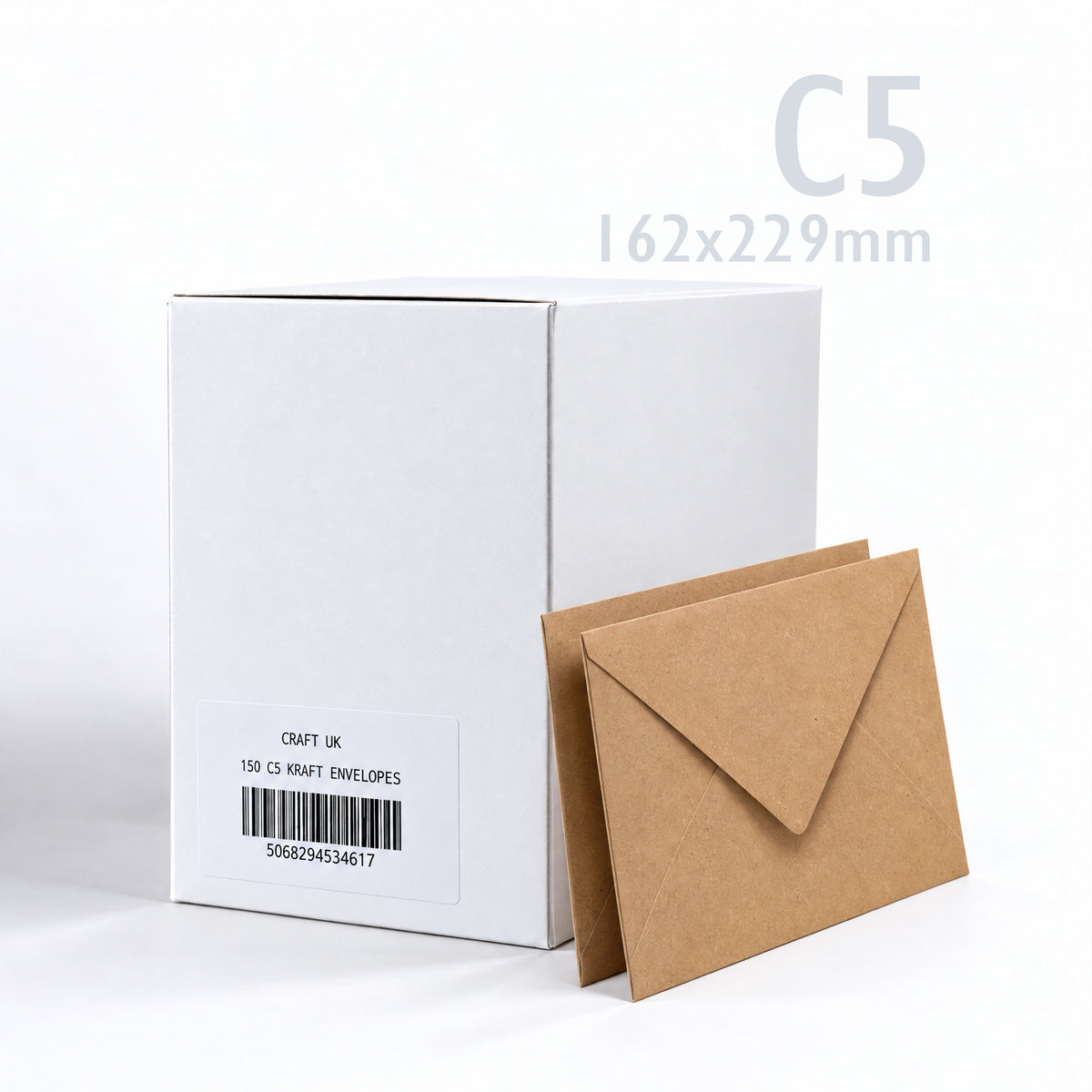 Kraft Envelopes 110gsm Pack of 150pcs