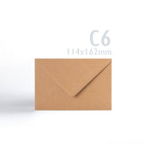 Kraft Envelopes 110gsm Pack of 150pcs