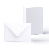 Smooth White Cards 250gsm and Envelopes 100gsm – Pack