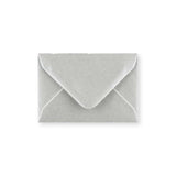 Metallic Silver Gummed V-Flap Greeting Card Envelope (70 x 100mm)