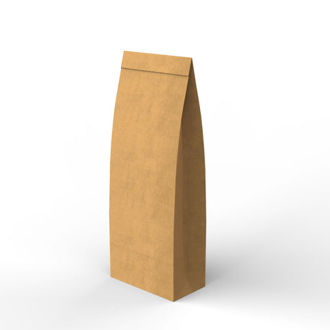 Paper Kraft Food Bags Manila 290 x 103 mm Plain