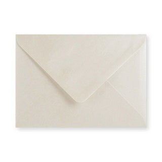 Oyster Gummed V-Flap Greeting Card Envelope (125 x 175mm)