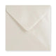Oyster Gummed V-Flap Greeting Card Envelope (140 x 140mm)