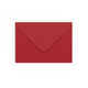 Dark Red Gummed V-Flap Envelope (125 x 175mm)