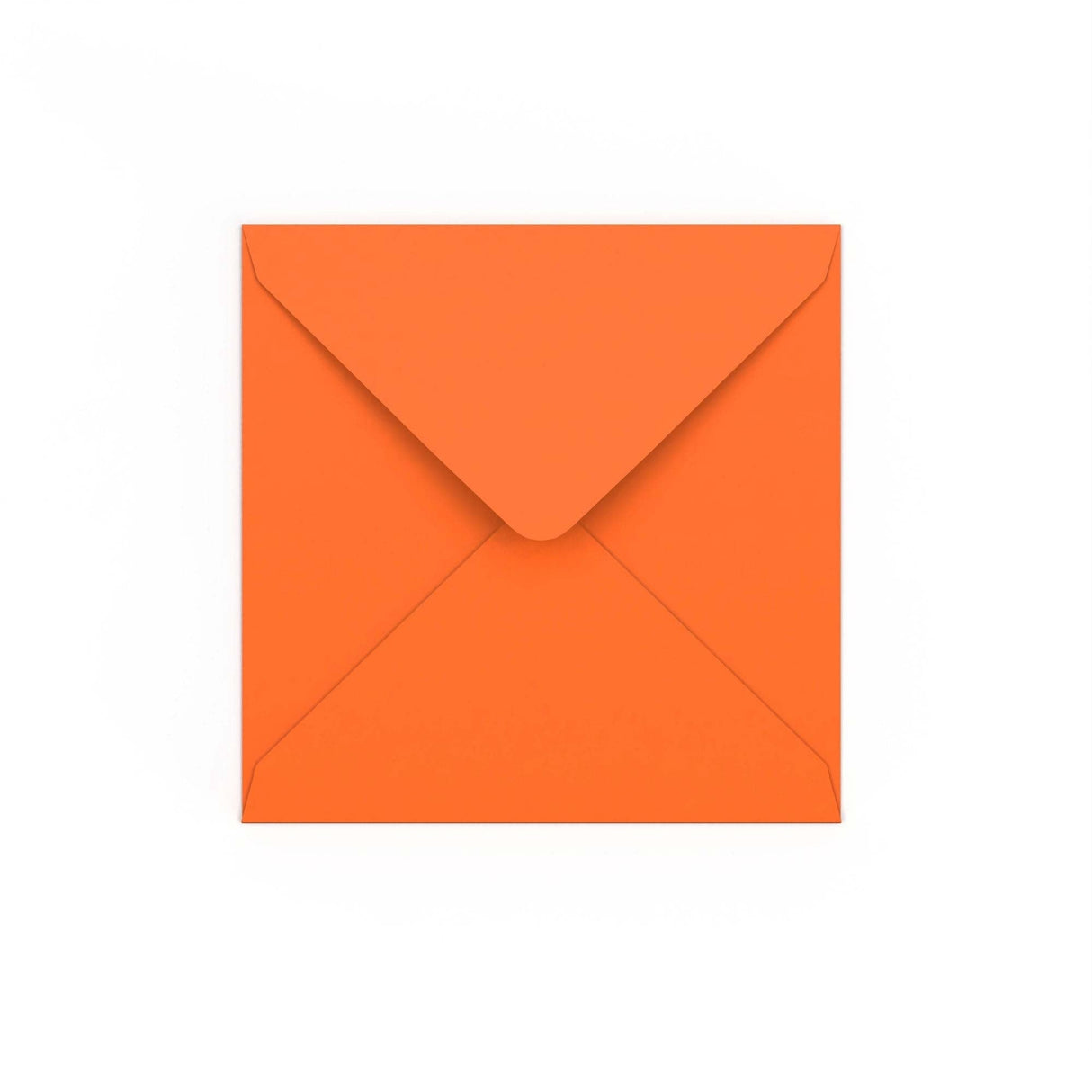 Orange Gummed V-Flap Envelope (140 x 140mm)
