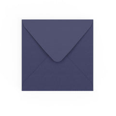 Dark Blue Gummed V-Flap Envelope (155 x 155mm)