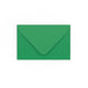 Dark Green Gummed V-Flap Envelope (65 x 94mm)