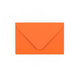 Orange Gummed V-Flap Envelope (65 x 94mm)