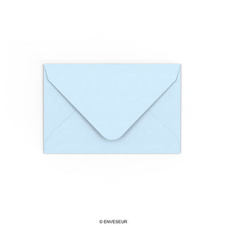 65x94 mm Pale Blue Envelope