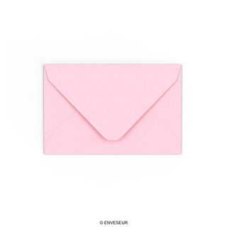 pale pink envelope 65x94 mm