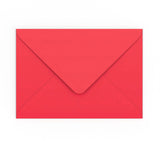 C5 Bright Red Gummed V-Flap Envelope (162 x 229mm)