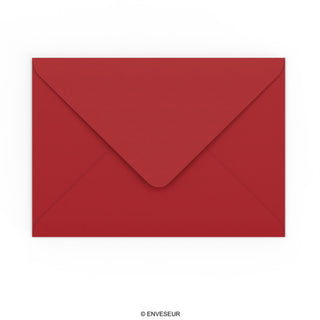 162x229 mm (C5) Dark Red Envelope