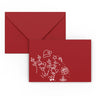 Christmas envelope Funny Christmas Dark Red 114 x 162 mm (C6)