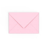 C6 Pale Pink Gummed V-Flap Envelope (114 x 162mm)