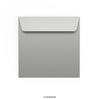 Silver Coloured Peel & Seal Envelope (155 x 155mm)